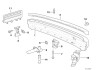 Облицювання бампера BMW 51121960697 (фото 3)