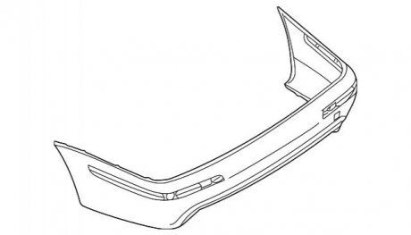 Бампер передній/задній BMW 51122498505