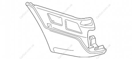 Бампер передній/задній BMW 51123416238