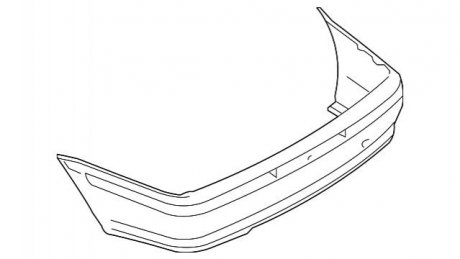 Бампер передній/задній BMW 51127030591