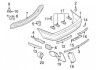 Облицовка / защитная накладка, буфер BMW 51127030604 (фото 3)