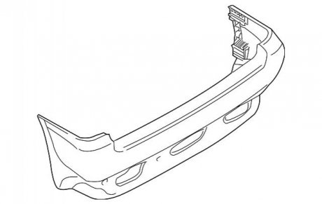 Бампер передній/задній BMW 51127062597