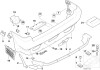 Облицювання / захисна накладка, буфер BMW 51127062599 (фото 4)