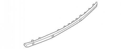 Облицовка бампера BMW 51127142223