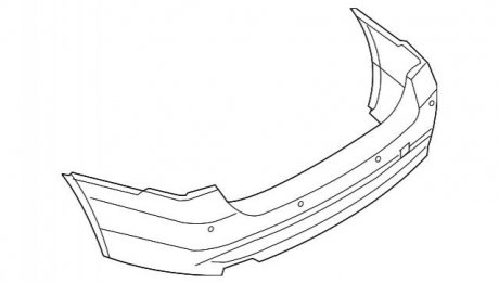 Бампер E92 Зд 335PDC BMW 51127161505