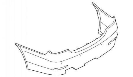 Бампер передний/задний BMW 51127178182
