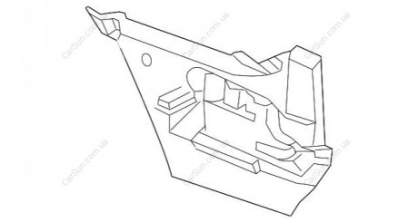 Кріплення Л ЗД BMW 51127184767