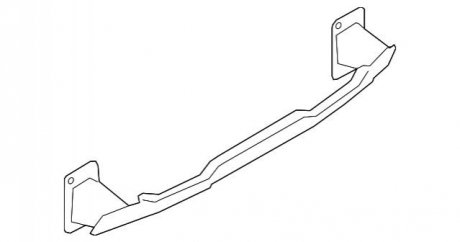 Кронштейн бамперу заднього BMW 51127315962
