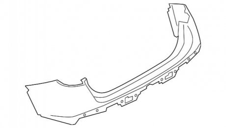 Бампер передний/задний BMW 51127345036