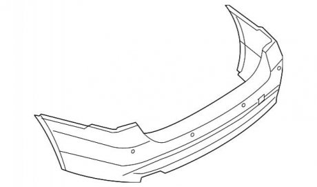 Бампер передній/задній BMW 51127384613