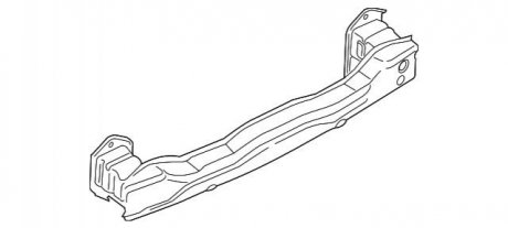 Кронштейн бампера задній BMW 51127400008