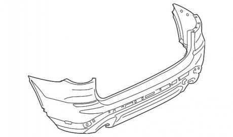 Бампер передній/задній BMW 51127488216