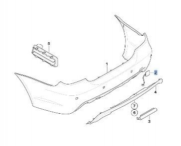 КРИШКА Б/П ГРУНТ М-СТИЛЬ BMW 51127897217