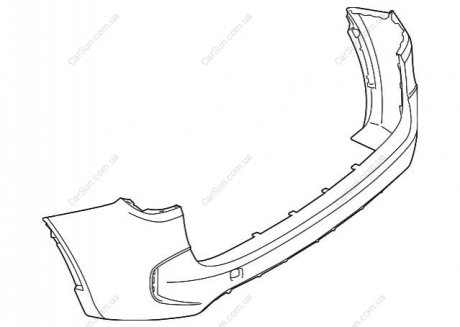 Облицювання бампера BMW 51128066899