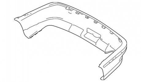 Бампер передній/задній BMW 51128159367