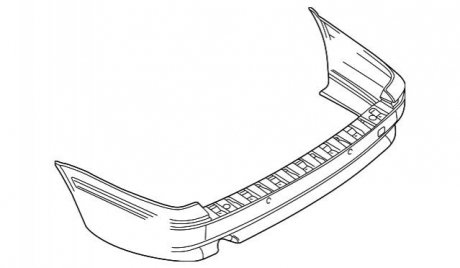 Бампер передній/задній BMW 51128164219