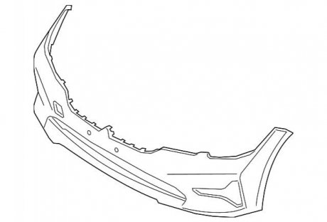 Накладка на бампер BMW 51128493937