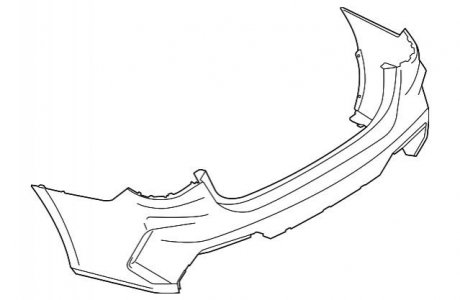 Накладка на бампер BMW 51129850251