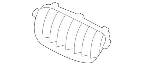 Решітка Л Пд BMW 51133402909