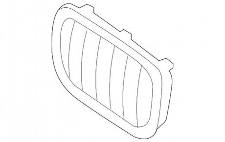 Решітка радіатора BMW 51133402910