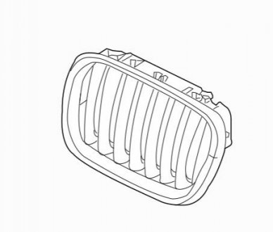 Решетка радиатора BMW 51137157687