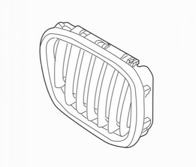 Решетка радиатора BMW 51137157688