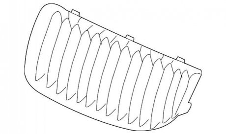 Решітка BMW 51137201968