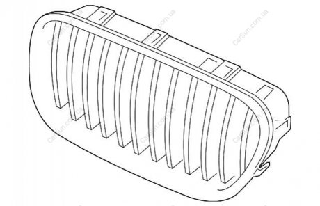 Решетка радиатора BMW 51137261356