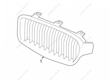 Решетка BMW 51137294803