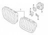 Решітка декор. Л Пд BMW 51137316061 (фото 3)