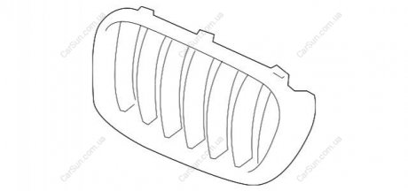 РЕШЁТКА РАДИАТОРА ЛЕВАЯ ТИТАН BMW 51137367421