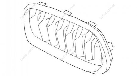 Решітка декор BMW 51137424777 (фото 1)