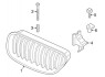 Решітка радіатора BMW 51138050537 (фото 3)