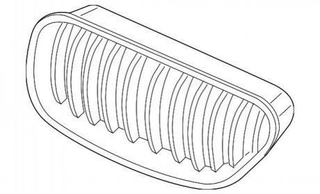 Решетка радиатора BMW 51138050537