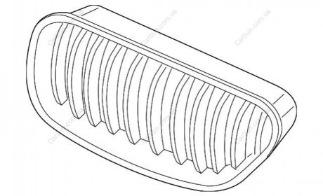 Решітка радіатора BMW 51138050538