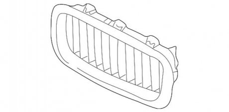 Решетка радиатора BMW 51138125811