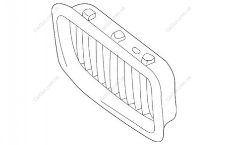 Решетка радиатора BMW 51138172280