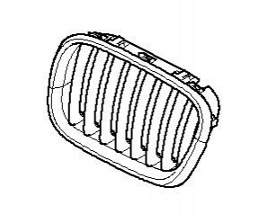 Решетка радиатора BMW 51138402645