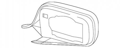 Зовнішнє дзеркало BMW 51167002913