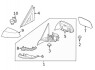 Корпус дзеркала Лв BMW 51167285243 (фото 3)
