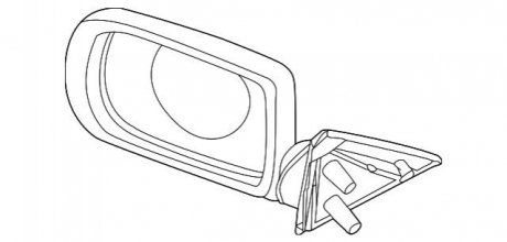 Зовнішнє дзеркало BMW 51168266443