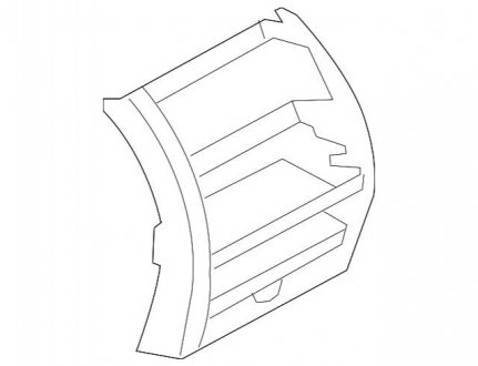 Задняя крышка BMW 51169206782