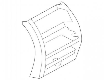 Накладка на центральну консоль Зд BMW 51169206789