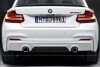 Дифузор Зд чорний мат BMW 51192343355 (фото 1)