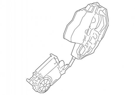 Двигатель привода дверного замка BMW 51227154515