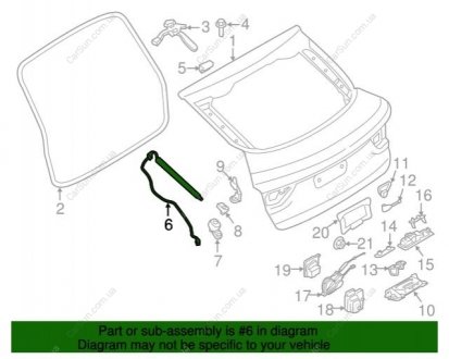 Привід ход. гвинта Л BMW 51247339431