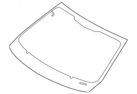 Скло вітрове BMW 51317310762