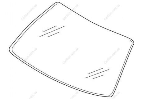 Скло лобове G11/G12 BMW 51317357271