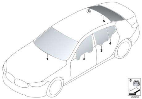 Оригинальная запчасть BMW 51317445221