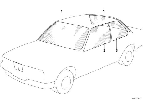 Оригинальная запчасть BMW 51321888446